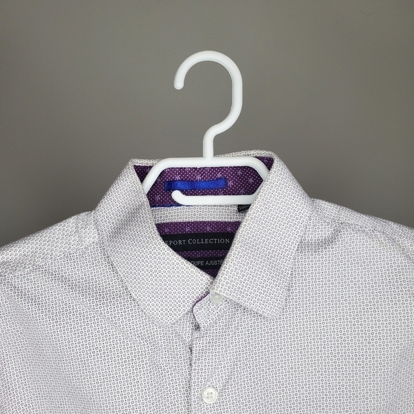 Men's Dress Shirt - Report Collection, Slim Fit - Picture 5 of 14